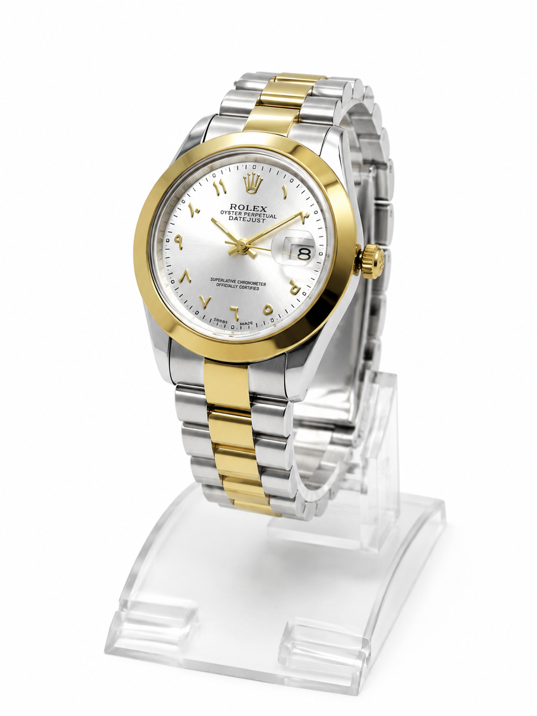 Rolex Two-Tone Arabic Dial