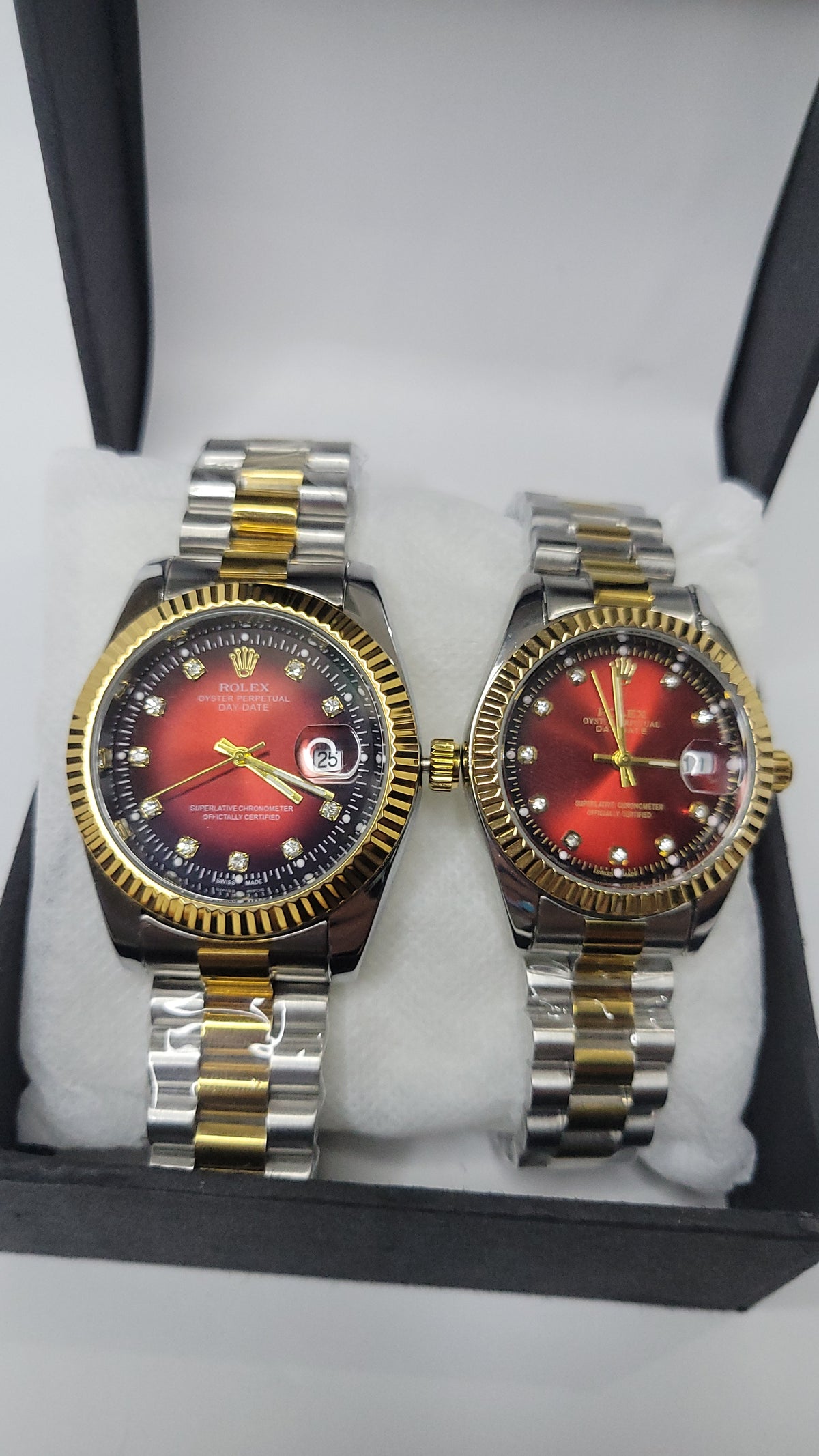 Rolex Two-Tone Couple watchs